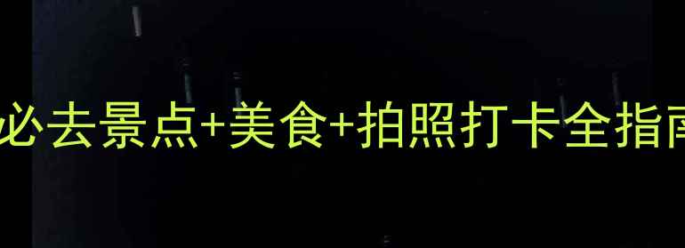 图片 深圳夜生活攻略：必去景点+美食+拍照打卡全指南（附交通路线）2