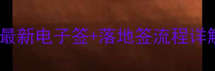 图片 越南旅游签证办理全攻略：最新电子签+落地签流程详解（附材料清单&避坑指南）